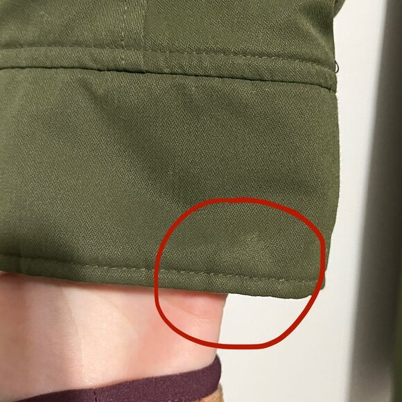 Marmot Womens Chelsea Down Coat Sz XXL Green Puffer 700 Fill Fur Hood Waterproof - Picture 11 of 15